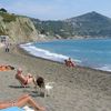 Ischia, Spiaggia dei Maronti beach, view to east