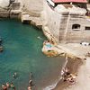 Italy, Ischia, Cava Ruffano beach, clear water