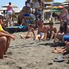 Italy, Lazio, Campo Di Mare beach