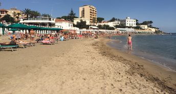 Italy, Lazio, Santa Marinella beach