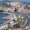 Italy, Naples, Lungomare di Pozzuoli beach