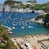 Italy, Ponza, Cala Feola beach