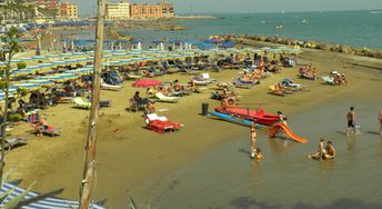 Italy, Rome, Anzio beach