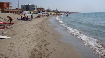 Italy, Rome, Torvaianica beach