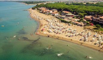 Italy, Tuscany, Albinia beach