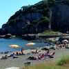 Italy, Tuscany, Ansedonia beach, Spacco della Regina