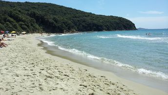 Italy, Tuscany, Cala Violina beach