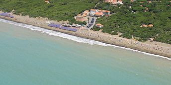 Italy, Tuscany, Marina di Bibbona beach