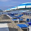 Italy, Tuscany, Marina di Carrara beach