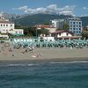 Italy, Tuscany, Marina di Massa beach