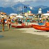 Italy, Tuscany, Viareggio beach