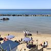 Lazio, Anzio beach, break water