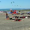 Lazio, Focene beach, kitesurfing