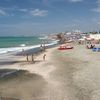 Lazio, Lido di Latina beach, water edge