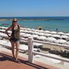 Lazio, Santa Marinella beach, view from above