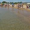 Lazio, Santa Severa beach, water edge