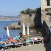 Naples, Faro del Castello di Baia beach