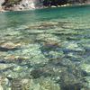 Ponza, Cala Cecata beach, clear water