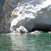 Ponza, Cala del Core, tiny beach