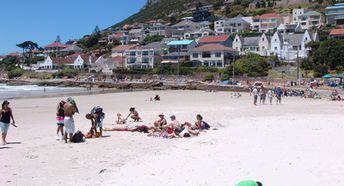 South Africa, Cape Town, Fish Hoek beach