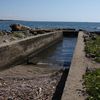 Tuscany, Ansedonia beach, channel