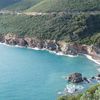 Tuscany, Cala del Leone beach, view from top