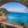 Tuscany, Calignaia beach, bridge