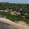 Tuscany, Giannella beach, aerial view