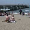 Tuscany, Marina di Massa beach, pier