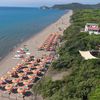 Tuscany, Rocchette beach, aerial view