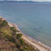 Tuscany, Sterpaia beach, aerial view