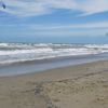 Tuscany, Tirrenia beach, waves