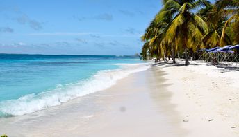 Venezuela, Cayo Sombrero island, beach