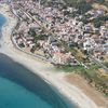 Calabria, Brancaleone Marina beach, aerial view