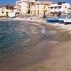 Calabria, Gallico Marina beach, water edge