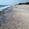 Calabria, Locri beach, water edge