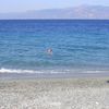 Calabria, Spiaggia Bianca beach, water edge