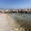 Capri, Bagni di Tiberio beach, shallow water