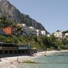 Capri, Marina Grande beach, view from water
