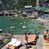 Capri, Marina Piccola beach, sunbeds
