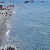 Italy, Acquappesa beach, water edge
