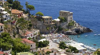 Italy, Alamfi, Erchie beach