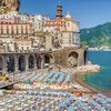 Italy, Amalfi, Atrani beach