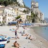 Italy, Amalfi, Cetara beach