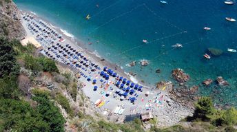 Italy, Amalfi, Duoglio beach