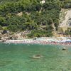 Italy, Basilicata, Maratea beach, view from water