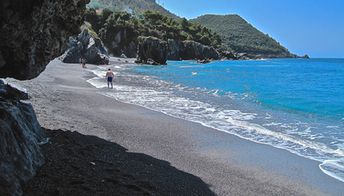 Italy, Basilicata, Marina di Maratea beach