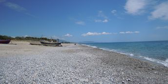 Italy, Calabria, Ardore Marina beach