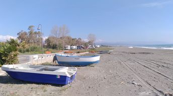 Italy, Calabria, Bianco beach