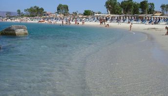 Italy, Calabria, Catona beach